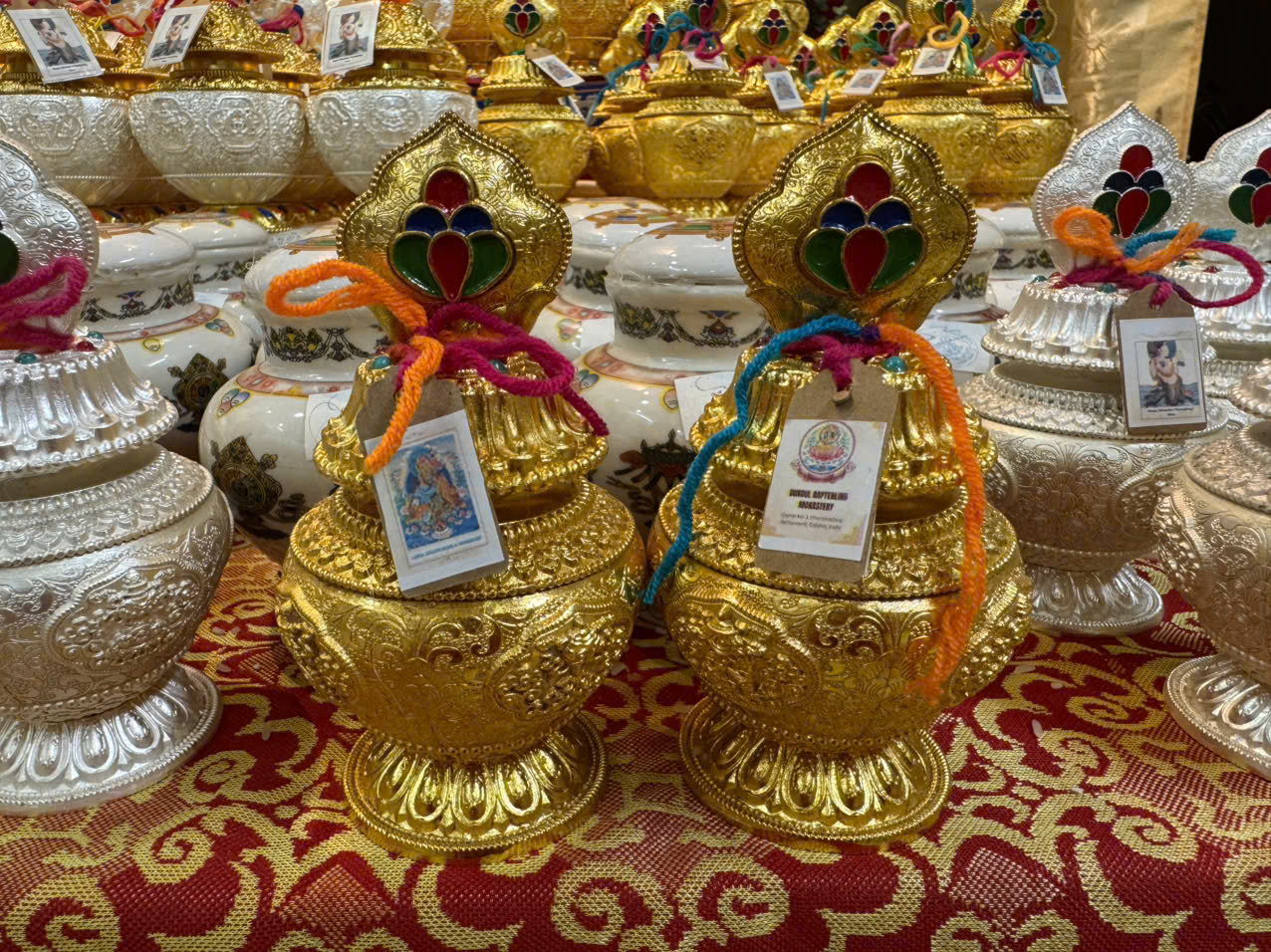 Bảo Bình Đạo Sư Liên Hoa Tài Bảo Orgyen Norlha Dudjom Tersar 4 Binh Norla nho