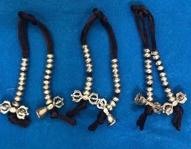 Black Cord Mantra Counter Set