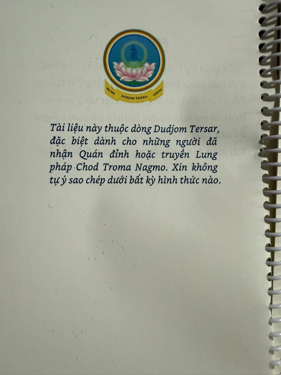 Giới thiệu & Luận giải về Ngondro và Bốn Bữa tiệc - Dudjom Troma Chod 3 Dudjom Troma Chod1