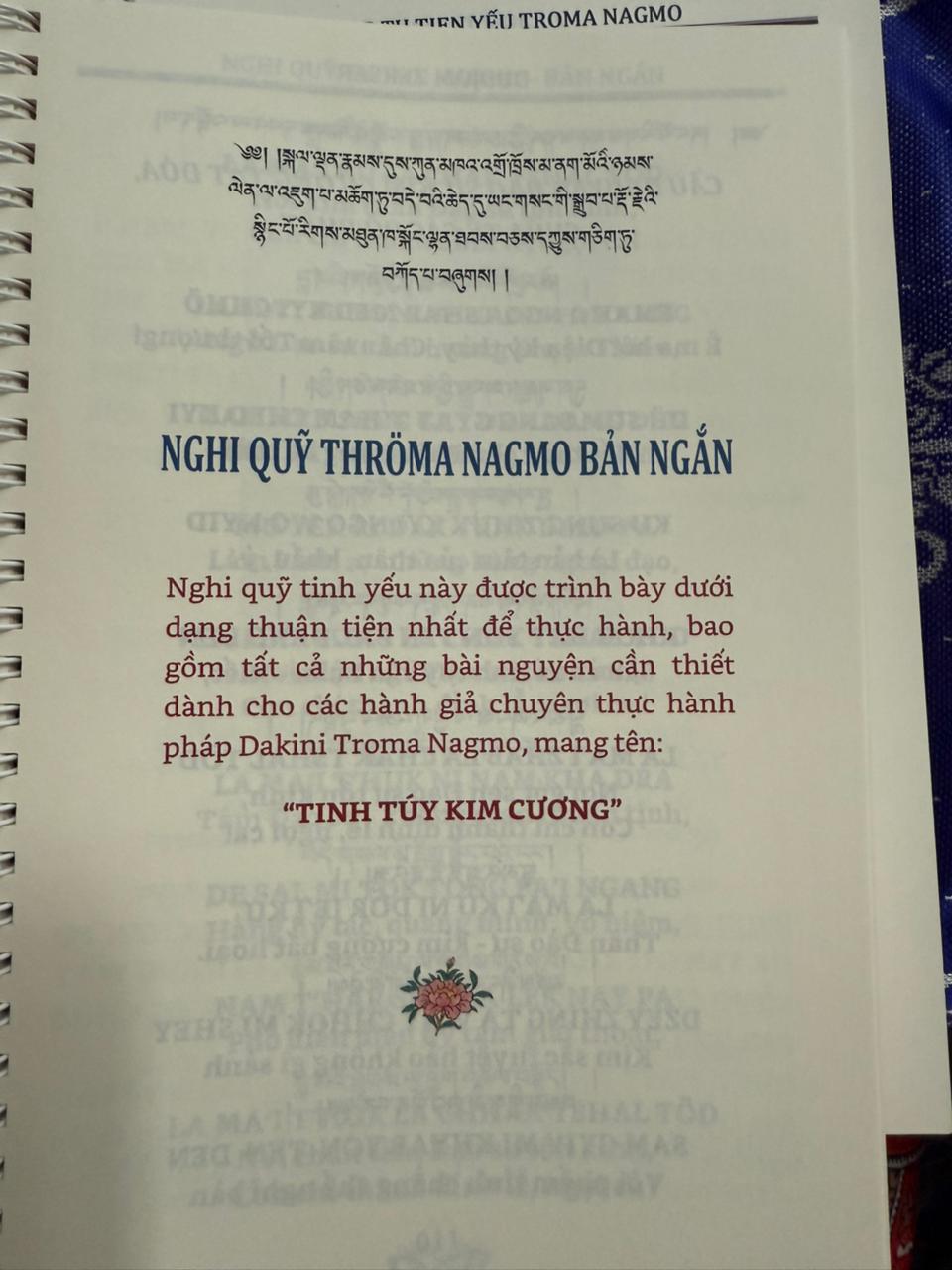 Short Sādhana of Thröma Nagmo 7 Troma ban ngan va co dong6
