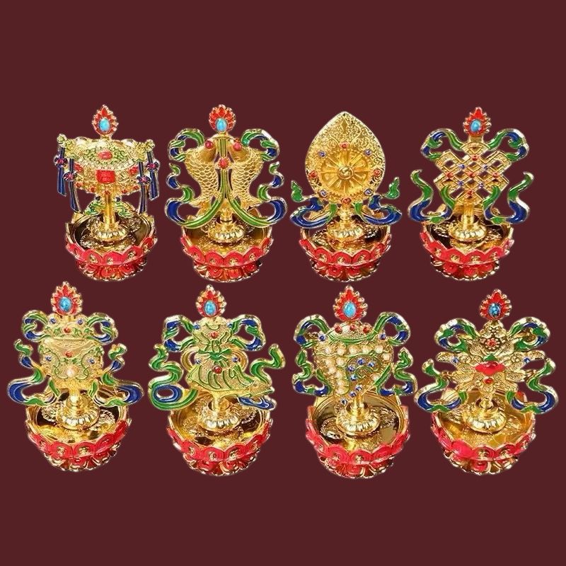 the Eight Auspicious Symbols 2 bat cat tuong
