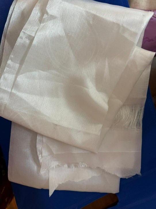 Khăn kata trắng