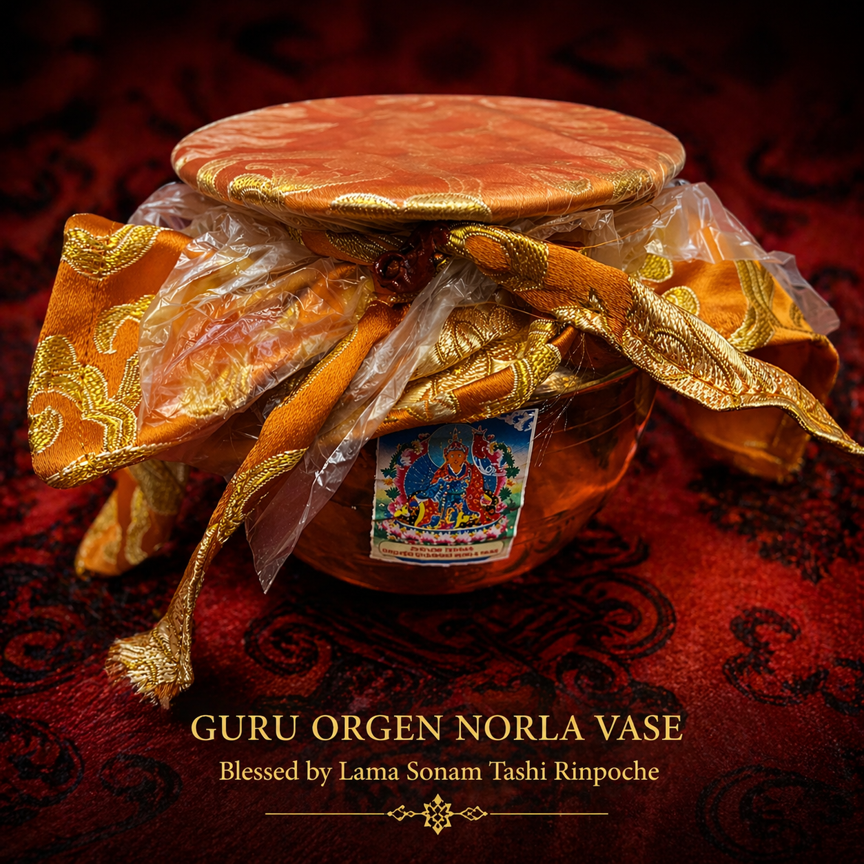 Guru Orgen Norla Wealth Vase – Blessed Copper Ritual Object (Limited Edition)