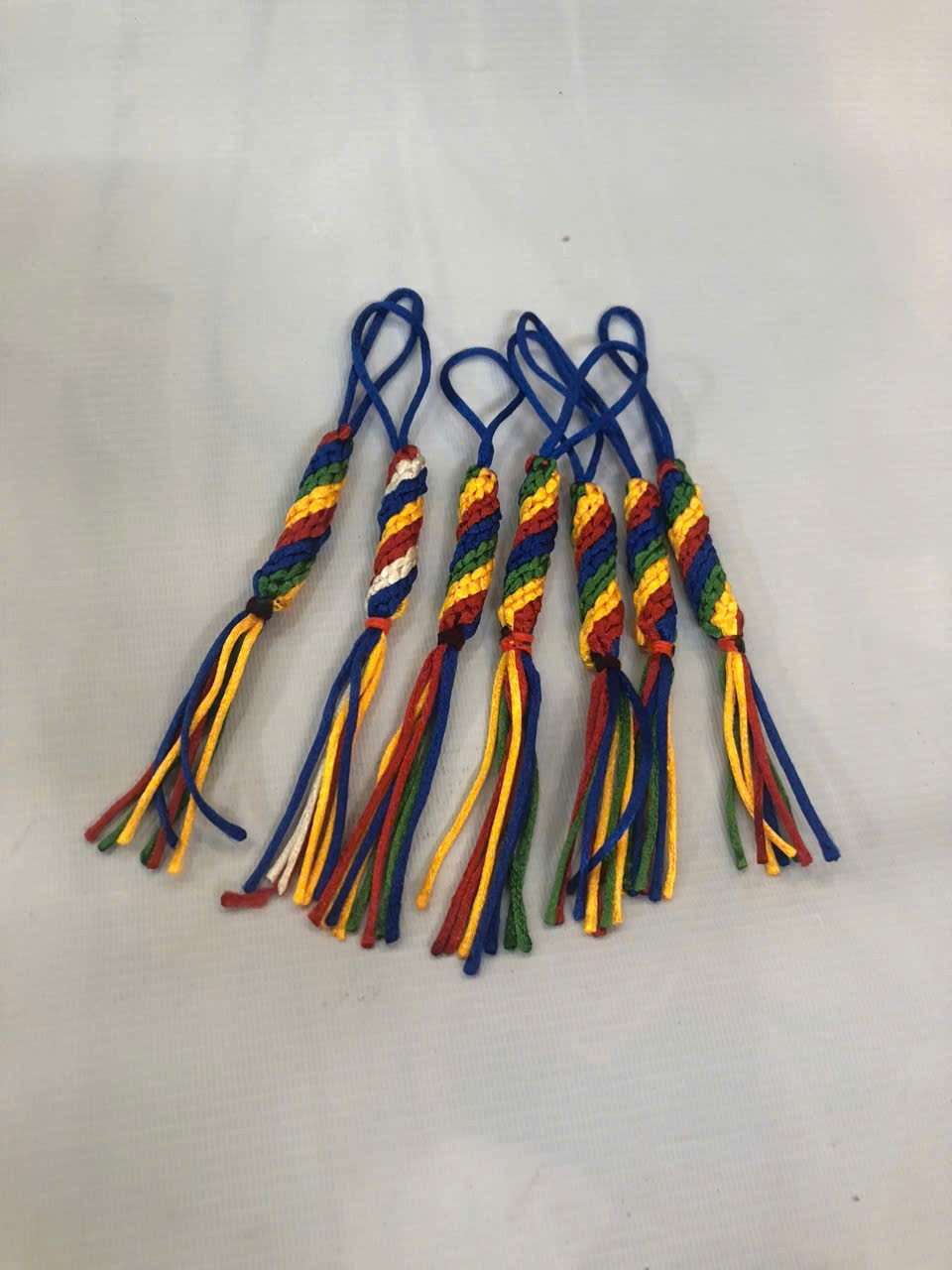 Tibetan Protection Bracelet | Handmade 5 Color String Bracelet (set of 5 pieces)