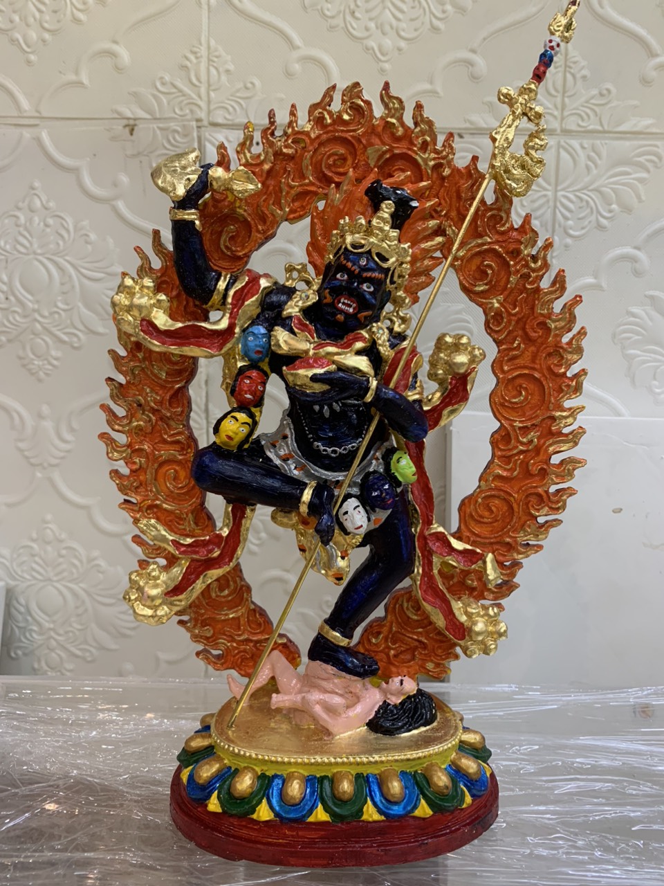 Troma Nagmo Krodakali Statue 35cm | Dudjom Tersar Chöd Practice Dakini