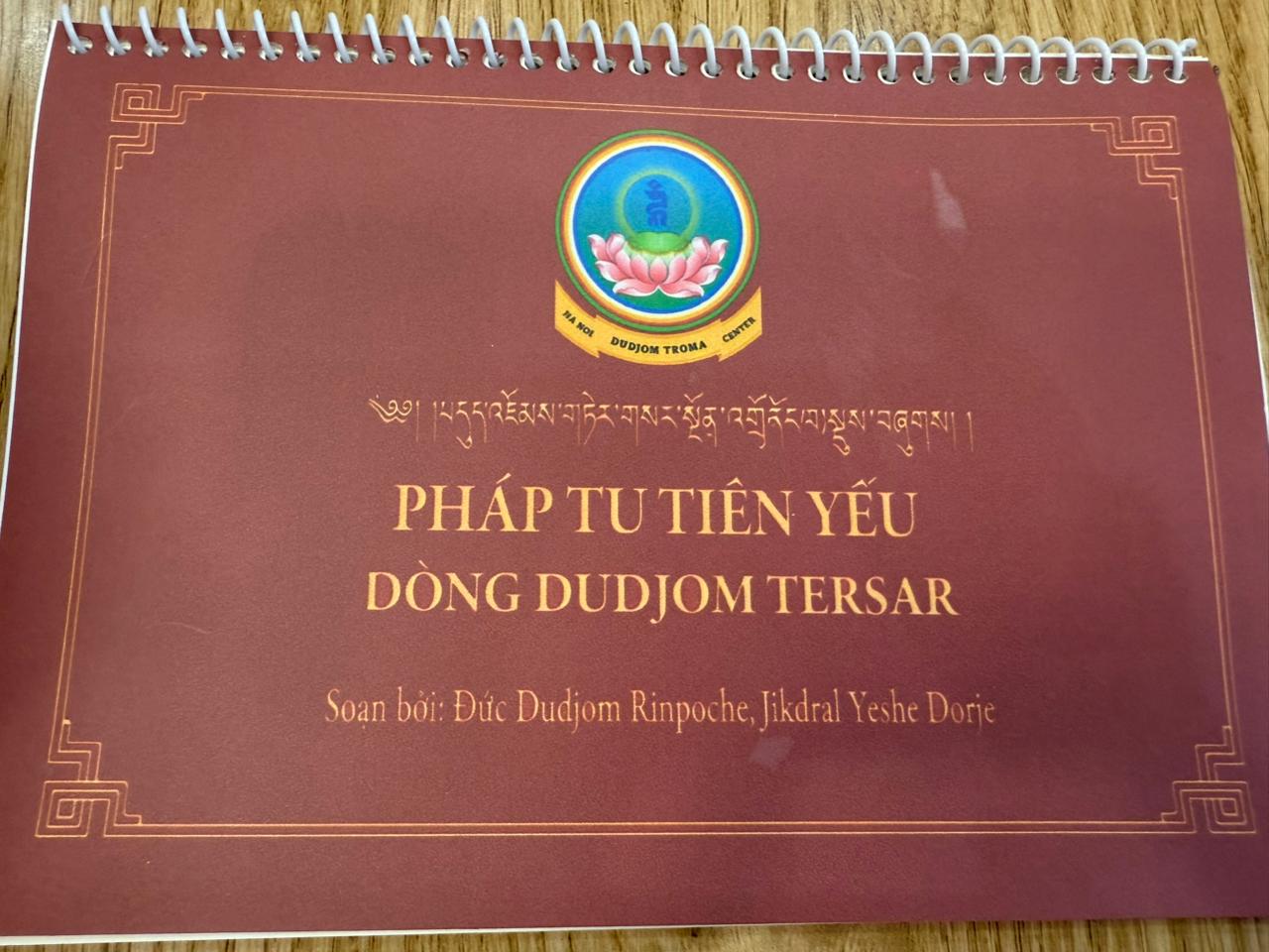 Nghi quỹ Ngondro Dudjom Tersar