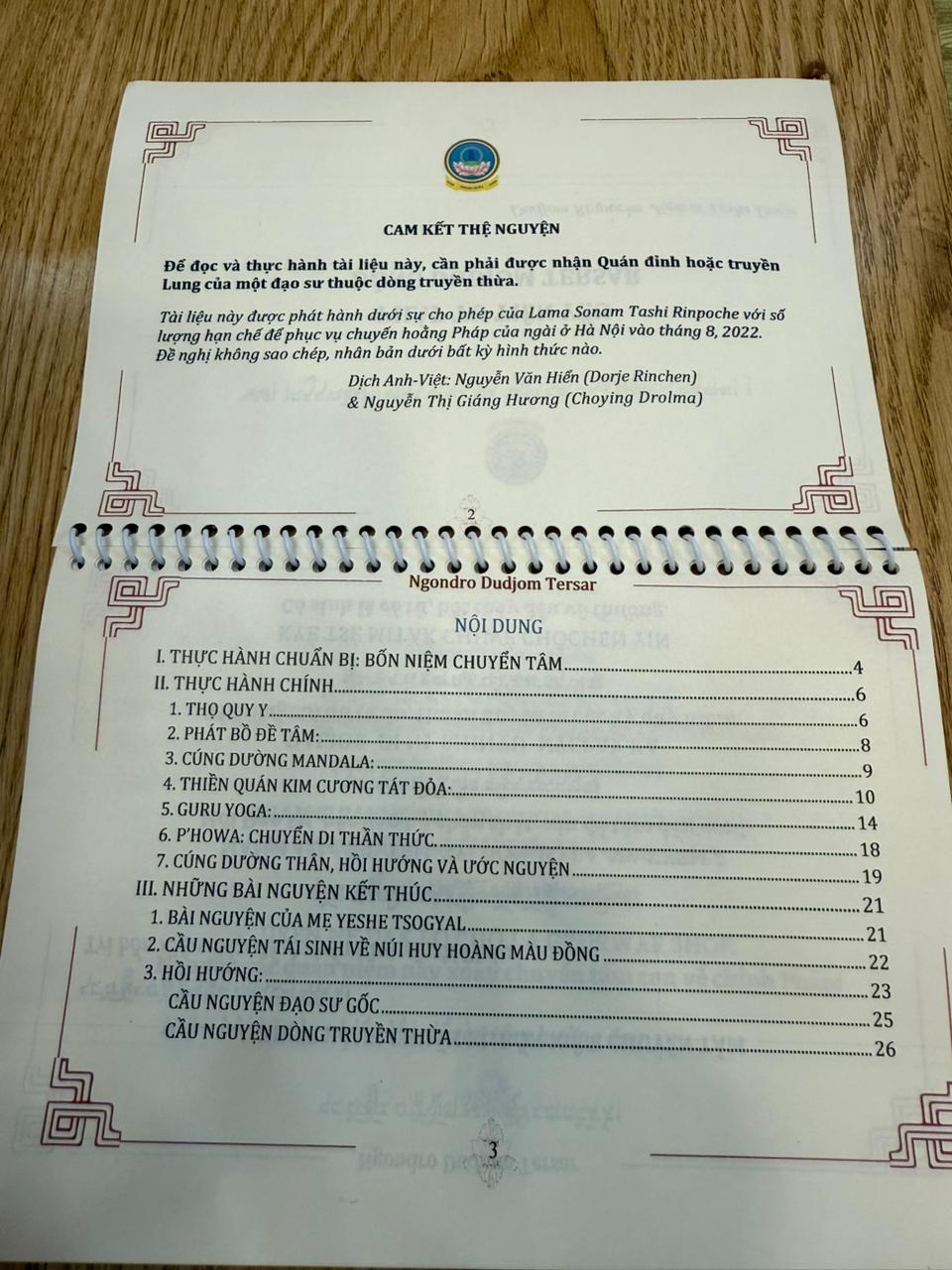 Nghi quỹ Ngondro Dudjom Tersar 4 Ngondro dudjom tersar 3