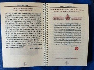 Bộ nghi quỹ đầy đủ Troma Nagmo - Dudjom Tersar Chöd 8 Troma quyen vang 3