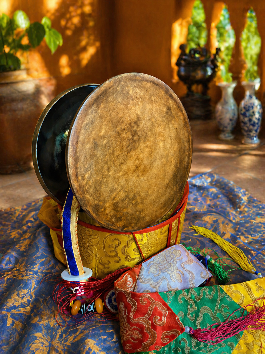Chöd Damaru Drum – Special Edition for Chöd Practitioners