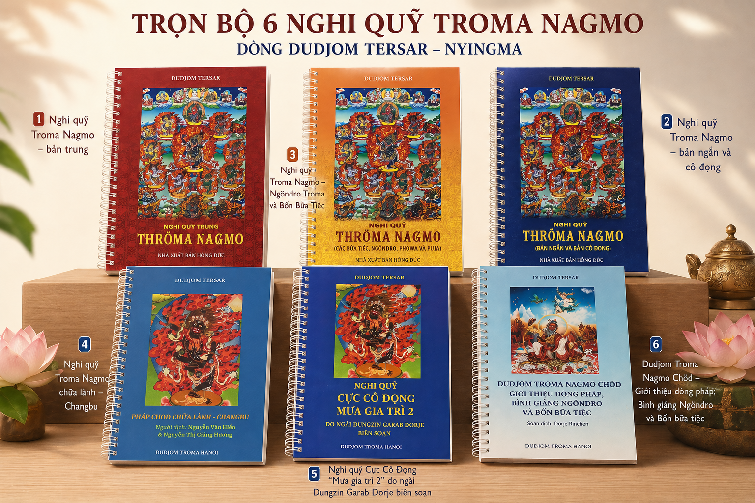Full Troma Nagmo sadhana - Dudjom Tersar Chöd Cycle