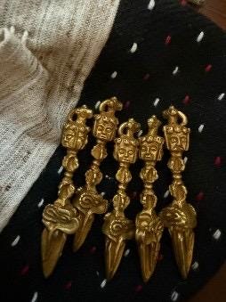 Phurba Đồng 7cm | Dao Kim Cương Phổ Ba 4