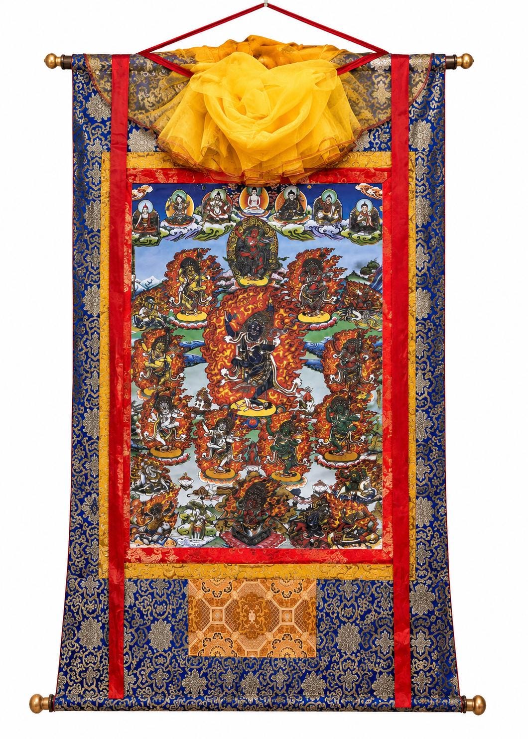Thangka Đàn tràng Troma Nagmo Dudjom Tersar 13
