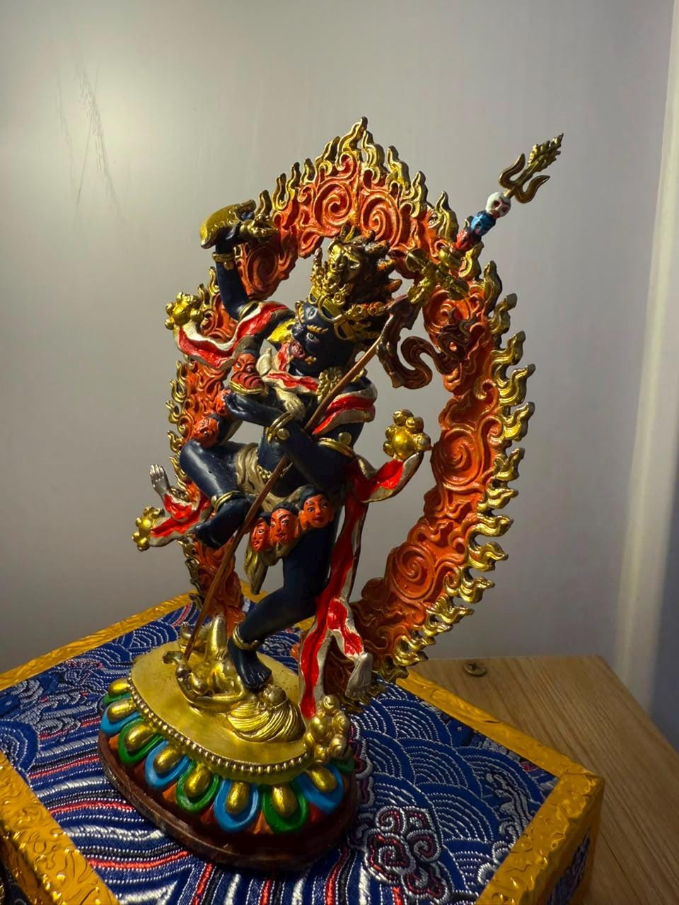Handmade Tröma Nagmo Statue – 17 cm 7