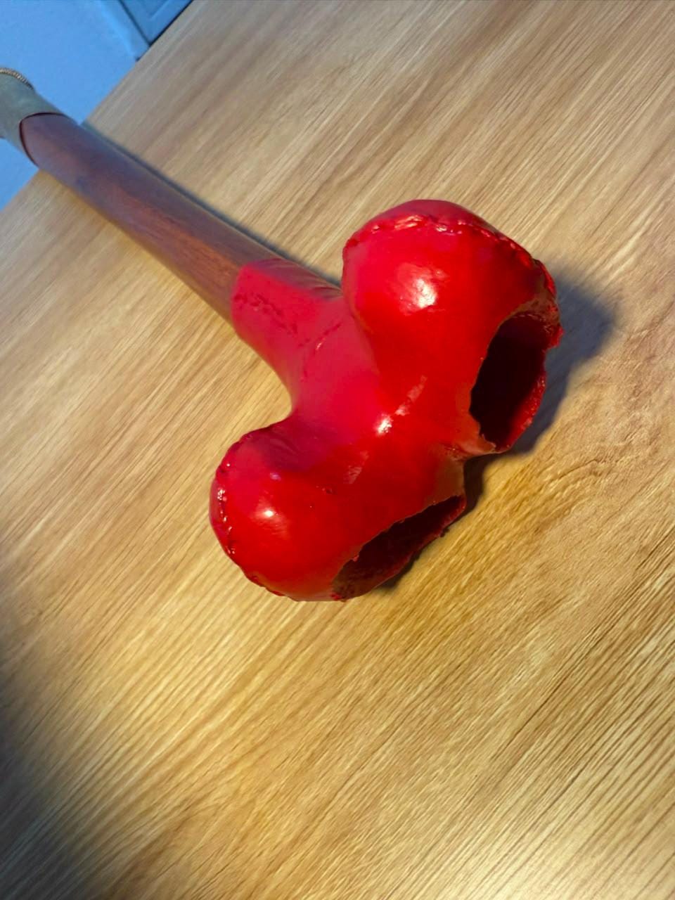 Handmade Wooden Kangling with Copper Bell 4