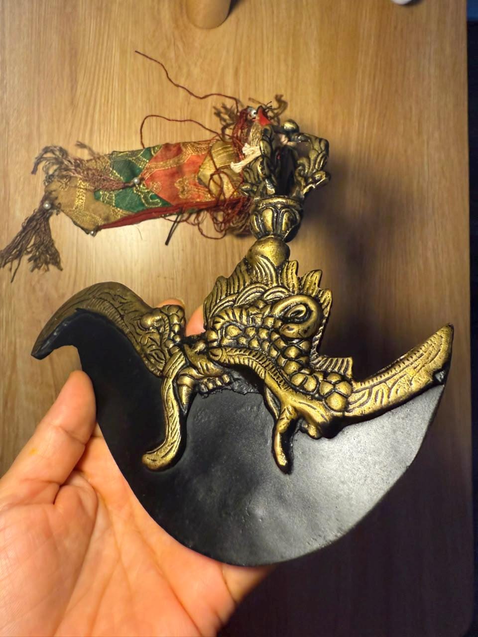 Blessed Tröma Nagmo Curved Ritual Knife 4