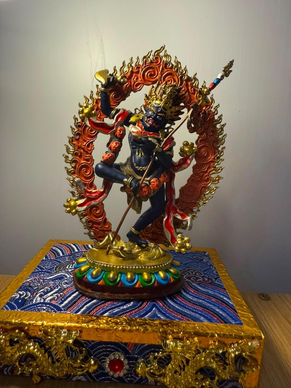 Handmade Tröma Nagmo Statue – 17 cm