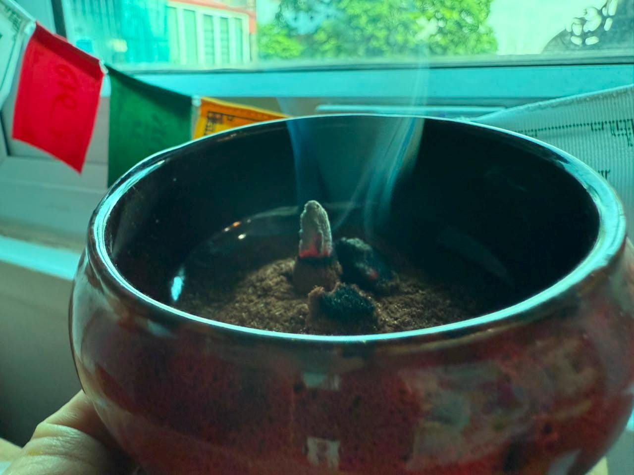 Handmade Tibetan Herbal Incense Cones 9